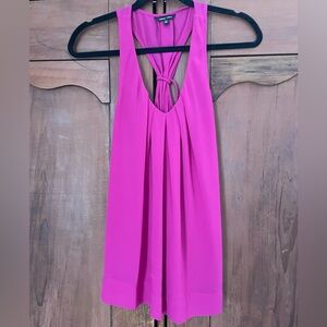 Naked Zebra Fuchsia Sleeveless Top